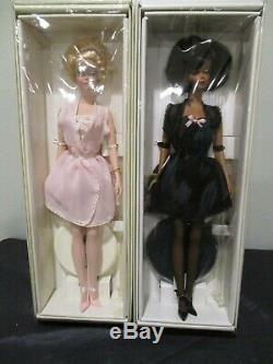 2000 # 4 & 5 Lingerie Silkstone Barbie Doll Nrfb Limited Edition Mint. 2 Poupées