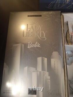 2000 Lady Liberty Barbie Doll Bob Mackie Mattel Fao Schwarz Limited Edition Nob