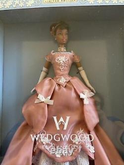 2000 Mattel Wedgwood England 1759 Collectible Aa Barbie Poupée Le