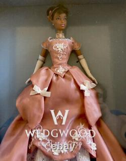 2000 Mattel Wedgwood England 1759 Collectible Aa Barbie Poupée Le