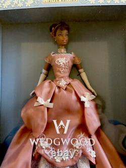 2000 Mattel Wedgwood England 1759 Collectible Aa Barbie Poupée Le