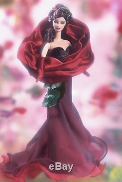 2001 Fleurs À La Mode 1er Rose Mackie Barbie Limited Edition # 29911 Nrfb