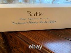 2001 Limited Ed. Continental Holiday Silkstone Barbie Giftset Avec Coa Free Ship