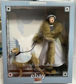 2001 Société Hound Barbie Doll Greyhound Dog Edition Limitée #29057 Nrfb