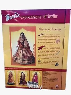 2002 Barbie Nrfb Expressions De L'inde Série De Mariage Fantasy 2125 Made In India