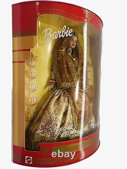 2002 Barbie Nrfb Expressions De L'inde Série De Mariage Fantasy 2125 Made In India