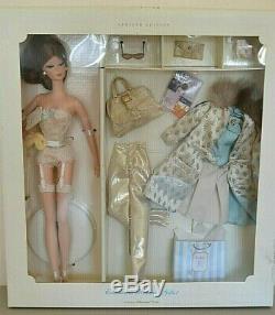 2002 Limited Edition Bfmc Continental Holiday Barbie Giftset