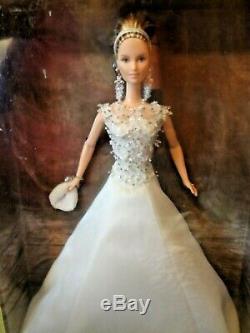 2003 Gold Label Limited Edition Badgley Mischka Bride Barbie Doll # B8946