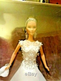 2003 Gold Label Limited Edition Badgley Mischka Bride Barbie Doll # B8946