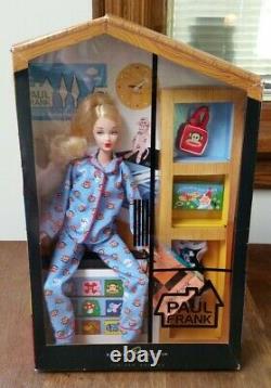 2004 Paul Frank Barbie Doll Blue Pyjamas Limited Edition B8954 Onf