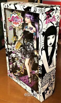 2014 Mattel Tokidoki Purple Hair Platinum Label Barbie Doll Limited 999 Rare F/s