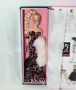 45e Anniversaire Blonde Silkstone Barbie #b8955 Nrfb Édition Limitée 2003