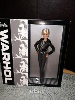 Andy Warhol Étiquette Platinum Barbie Doll 2015 Pop Art Limited Edition 999 Nouveau Nrfb