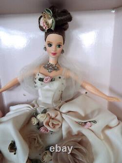Antique Rose Barbie 1996 Fao Schwarz Limited Edition Collection Floral 15814