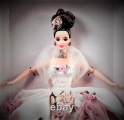 Antique Rose Barbie Doll Fao Schwarz Floral Signature Collection Edition Limitée
