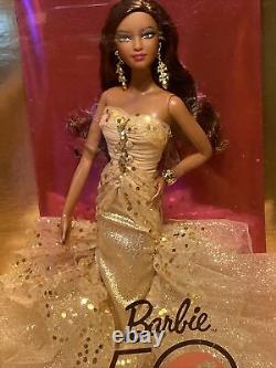 Barbie 50e Anniversaire Aa Gold Label Edition Limitée Nrfb? 2008 Mattel? Nouveau