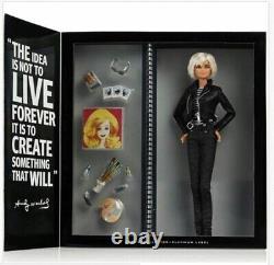 Barbie Andy Warhol Édition Limitée Platinum Label Mattel 2016 Japon