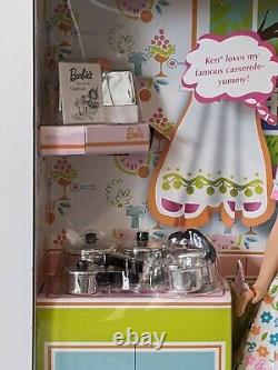Barbie Apprend À Cuisiner Vintage Repro Mattel Poupée Limited Edition Mod Rare Onrfb
