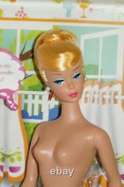 Barbie Apprend Cook Vintage Repro Mattel Poupée Édition Limitée Mod Rare Nue