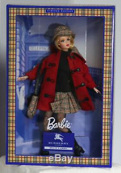 Barbie Burberry Nib Édition Limitée Blue Label