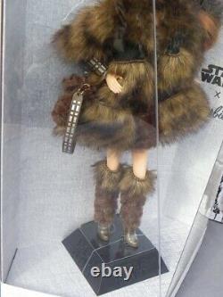 Barbie Chewbacca Fausse Fourrure Star Wars X 2020 Mattel Gmm96 Platinium Édition Limitée