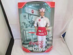 Barbie Coca Cola Soda Jerk Ken Édition Collector Limitée 1999 Poupée RARE