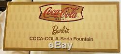 Barbie Coca-cola Soda Fountain 26980 Limited Edition, Menthe, Scellé En Usine