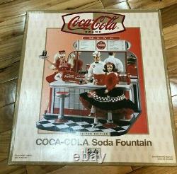 Barbie Coca-cola Soda Fountain Limited Edition # 26980 2000 Nrfb