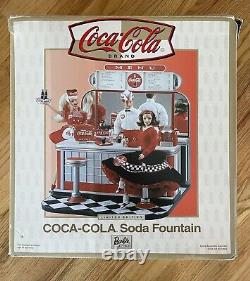 Barbie Coca-cola Soda Funtain, Limited Ed, Poupées Non Incluses 2000 #26980