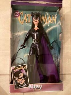 Barbie Collection Édition Limitée Catwoman 2003 Mattel DC Comics NRFB Belle