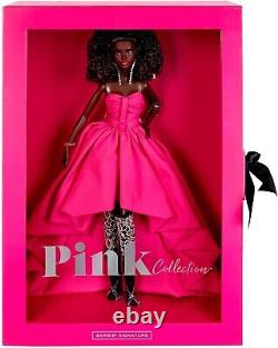 Barbie Collection Signature Poupée De Luxe Rose Avec Robe Haute Couture