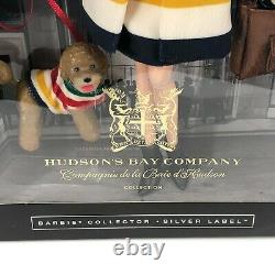Barbie Collector Doll Hudson's Bay Company Edition Limitée Silver Label 2016