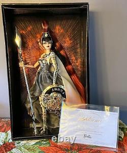 Barbie Déesse Athena Gold Label Collector Doll R4492 Limited Ed 5300 Nrfb 2010