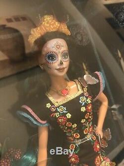 Barbie Dia De Los Muertos Jour De La Mort Poupée Mexicaine Limitée Navires Aujourd'hui