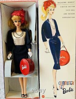 Barbie Doll Nouvelle Repro 1959 Commuter Set In Box Limited Edition