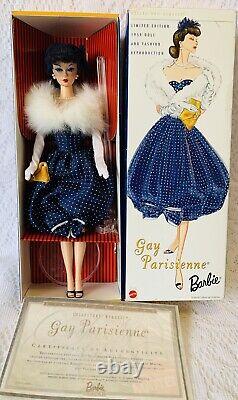 Barbie Doll Repro #964 Millésime Nouvelle Édition Limitée Gay Parisienne