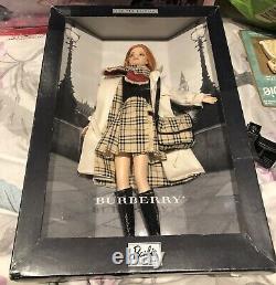 Barbie Édition Limitée Burberry 29421 Bnib Nrfb