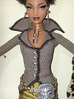 Barbie Edition Limitée Tatu Trésors D'afrique Byron Lara Doll 2002 Mattel
