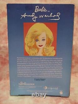 Barbie Étiquette Or Édition Limitée Andy Warhol