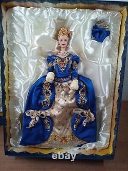 Barbie Faberge Élégance Impériale Porcelaine Poupée 1997 Édition Limitée Comme Neuve