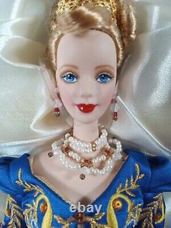 Barbie Faberge Élégance Impériale Porcelaine Poupée 1997 Édition Limitée Comme Neuve