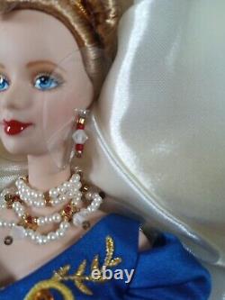 Barbie Faberge Élégance Impériale Porcelaine Poupée 1997 Édition Limitée Comme Neuve