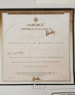 Barbie Faberge Imperial Elegance Limited Edition Poupée De Porcelaine #19816