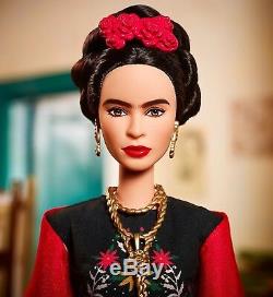 Barbie Femmes Inspirantes Frida Kahlo Edition Limitée Doll In Stock