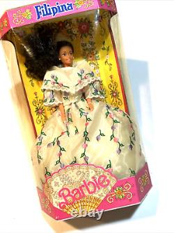 Barbie Filipina Édition Limitée 500 Problème Étranger Mattel 7355-9899 Très Rare