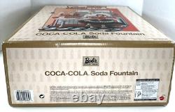 Barbie Fontaine à Soda Coca Cola Mattel 26980 Édition Limitée Collectionneurs NEUF