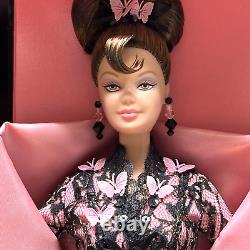 Barbie Hanae Mori Édition Limitée 1999 par Mattel Tokyo Haute Couture Rose Noir