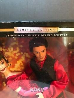 Barbie Ken Exclusive Edition Limitée Fao Schwarz Tango Ensemble Cadeau 2002- Nouveau