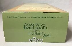 Barbie Legends Of Ireland Doll The Bard Avec Harpe B2511 Limited Edition 2004