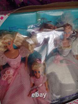 Barbie Midge 1990 Ensemble Cadeau De Fête De Mariage Alan Ken Todd Kelly 9852